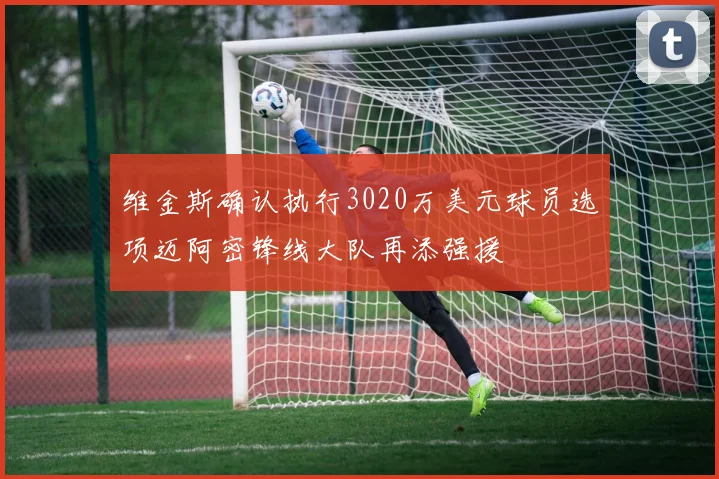 维金斯确认执行3020万美元球员选项迈阿密锋线大队再添强援